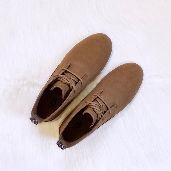 UGG Men’s Freamon Chestnut Suede Chukka Boots - Picture 3 of 8